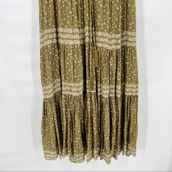 Free People rare feelings maxi green dress - Picture 5 of 8